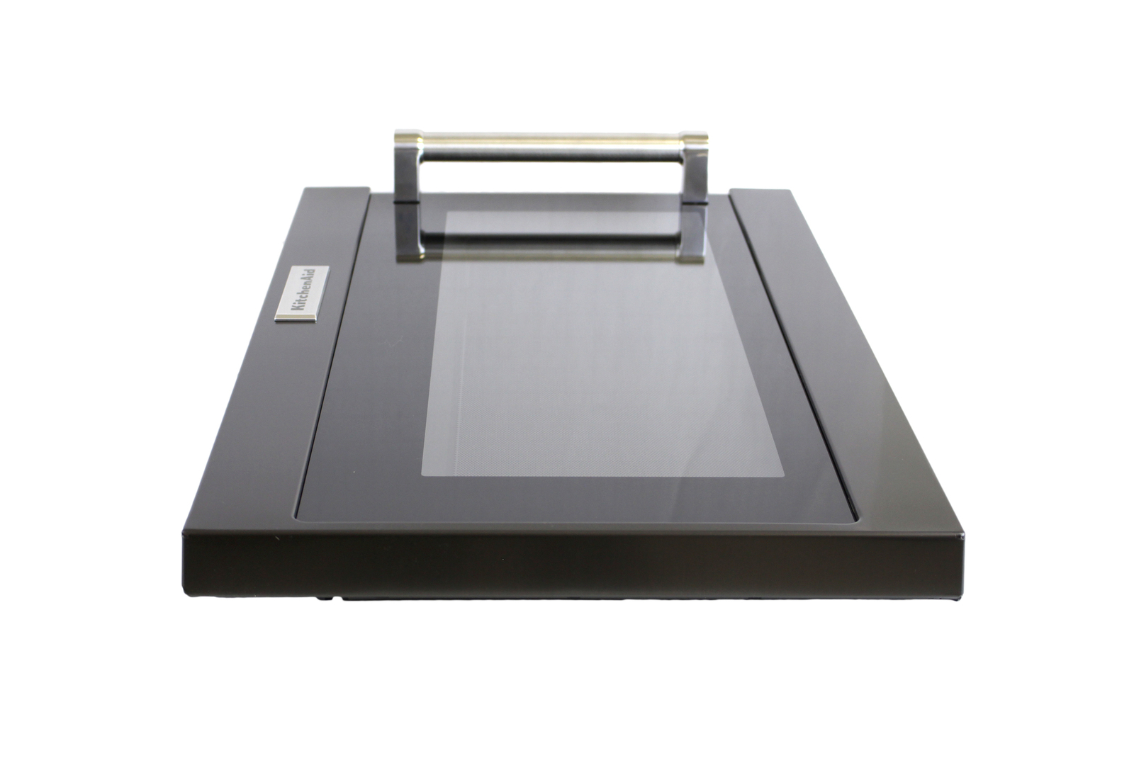 W11037008 - Genuine OEM Whirlpool Microwave Door Assembly, Black Stainless